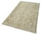 Vintage Beige Overdyed Rug, Image 3