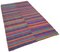 Tapis Kilim Vintage Multicolore 2