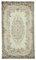 Vintage Beige Overdyed Rug, Image 1