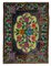 Vintage Moldovan Black Kilim Rug, Image 1