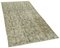 Vintage Beige Overdyed Rug 2