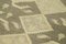 Antiker anatolischer 5x8 Teppich in Gelb 10033 5