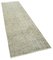 Beige Overdyed Runner Rug 2