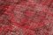 Alfombra de pasillo en rojo sobreteñida, Imagen 5