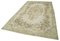 Beige Turkish Vintage Area Rug 3