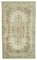 Beige Turkish Vintage Area Rug 1