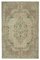 Beige Turkish Vintage Area Rug, Image 1