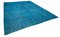 Blue Overdyed Large Area Rug, Image 2