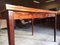 Red Wood Dining Table, 1960s 8