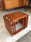 Mid-Century Modern Danish Teak Cube Nesting Tables, Set of 3, Image 2