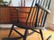 Danish Black Rocking Chair, 1950s 2