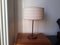 Lámpara de mesa de nogal y teca de Kaiser, años 50, Imagen 1