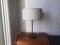 Walnut and Teak Table Lamp from Kaiser, 1950s, Image 8