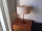 Walnut and Teak Table Lamp from Kaiser, 1950s 10