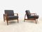 Teak Lounge Chairs by Arne Wahl Iversen for Komfort, Denmark, Set of 2 1