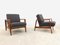 Teak Lounge Chairs by Arne Wahl Iversen for Komfort, Denmark, Set of 2, Image 1