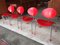Sedia impilabile rossa di Elmar Flötotto, Immagine 2