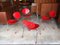 Red Stacking Chair by Elmar Flötotto 4