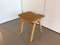 Tabouret Minimaliste en Mohair, Allemagne, 1950s 6