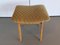 Minimalist German Mohair Stool, 1950s 4