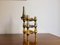 Mid-Century Quist Brass Candleholders, Set of 4 6