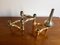 Mid-Century Quist Brass Candleholders, Set of 4 3