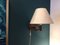 Lámpara de acordeón danesa de teca, años 50, Imagen 5