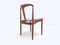 Danish Teak Juliane Chairs by Johannes Andersen, 1960s, Set of 6 5