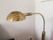 Lámpara de pie dorada de Florian Schulz, años 60, Imagen 6