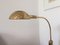Lámpara de pie dorada de Florian Schulz, años 60, Imagen 10