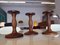 Mid-Century Danish Minimalist Teak Hook Racks, Set of 3 6