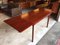 Red Stained Wood Dining Table by Henning Kjaernulf for Vejle Stéle 6