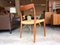 Mid-Century Papercord and Teak Dining Chairs, Set of 4 10