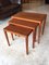 Danish Nesting Tables from Bramin, 1950s, Set of 3, Image 8