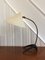 Dänische Krähenfuß Tischlampe aus Teak im Stil von Louis Kalff 3