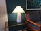 Lampada da tavolo in vetro opalino di Peill & Putzler, anni '60, Immagine 6