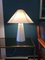 Lampada da tavolo in vetro opalino di Peill & Putzler, anni '60, Immagine 4