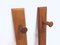 Minimalistic Teak Wall Hooks by Aksel Kjersgaard for Odder Møbler, Set of 2 4