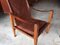 Leather Safari Chairs by Kaare Klint for Rudolf Rasmussen, 1950s, Set of 2, Image 10