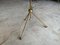 Three-Leg Floor Lamp in Brass with Crow's Foot, 1960s 6