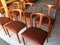 Danish Teak Juliane Chairs by Johannes Andersen for Uldum, Set of 6 4