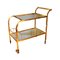 Mid-Century French Brass Trolley, 1930s, Image 1