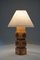 Swedish Pine and Copper Table Lamps from Ateljé Lyktan, 1960s, Set of 2 2