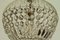 Böhmische Medusa Deckenlampe aus Kristallglas, 1940er 5