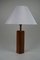 Danish Modern Rosewood Table Lamp, 1960s 7