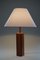 Danish Modern Rosewood Table Lamp, 1960s 2