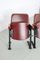 Model LV8 Cinema Armchairs with Leatherette Upholstery from Rima, 1950s, Set of 4 22