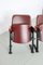 Model LV8 Cinema Armchairs with Leatherette Upholstery from Rima, 1950s, Set of 4, Image 22