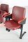 Model LV8 Cinema Armchairs with Leatherette Upholstery from Rima, 1950s, Set of 4 26