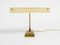 Mid-Century Modern Brass Desk Lamp with Acrylic Glass Lampshade, 1950s 7